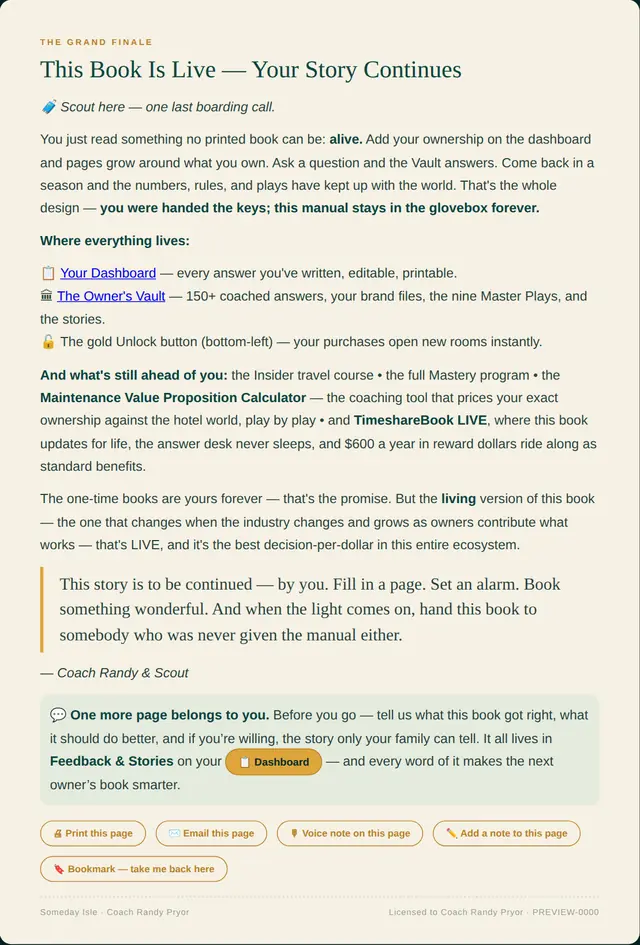 Inside the book — This Book Is Live